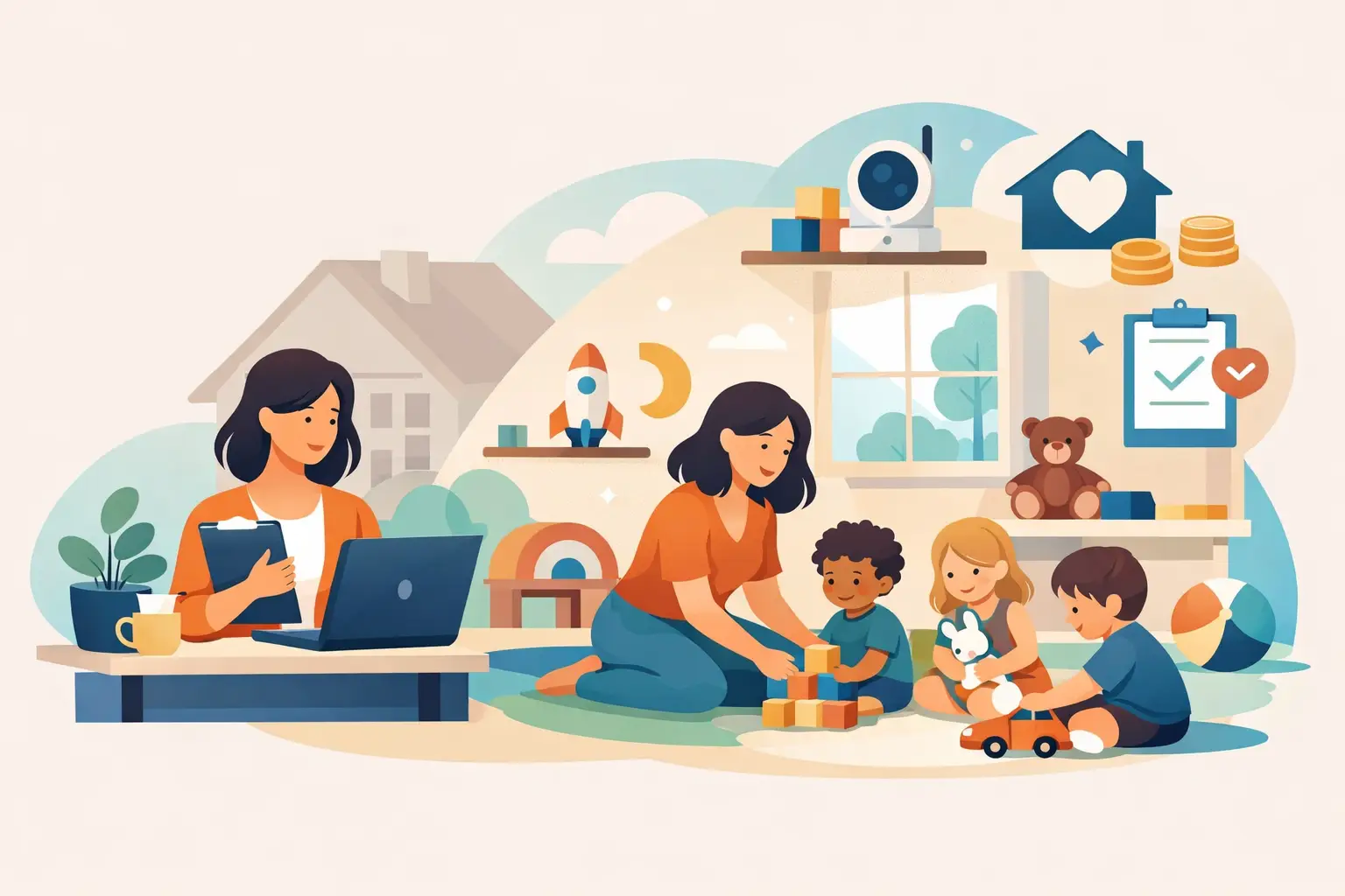 How to Start a Childcare Business From Home